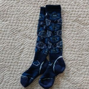 Smart wool snowboarding socks